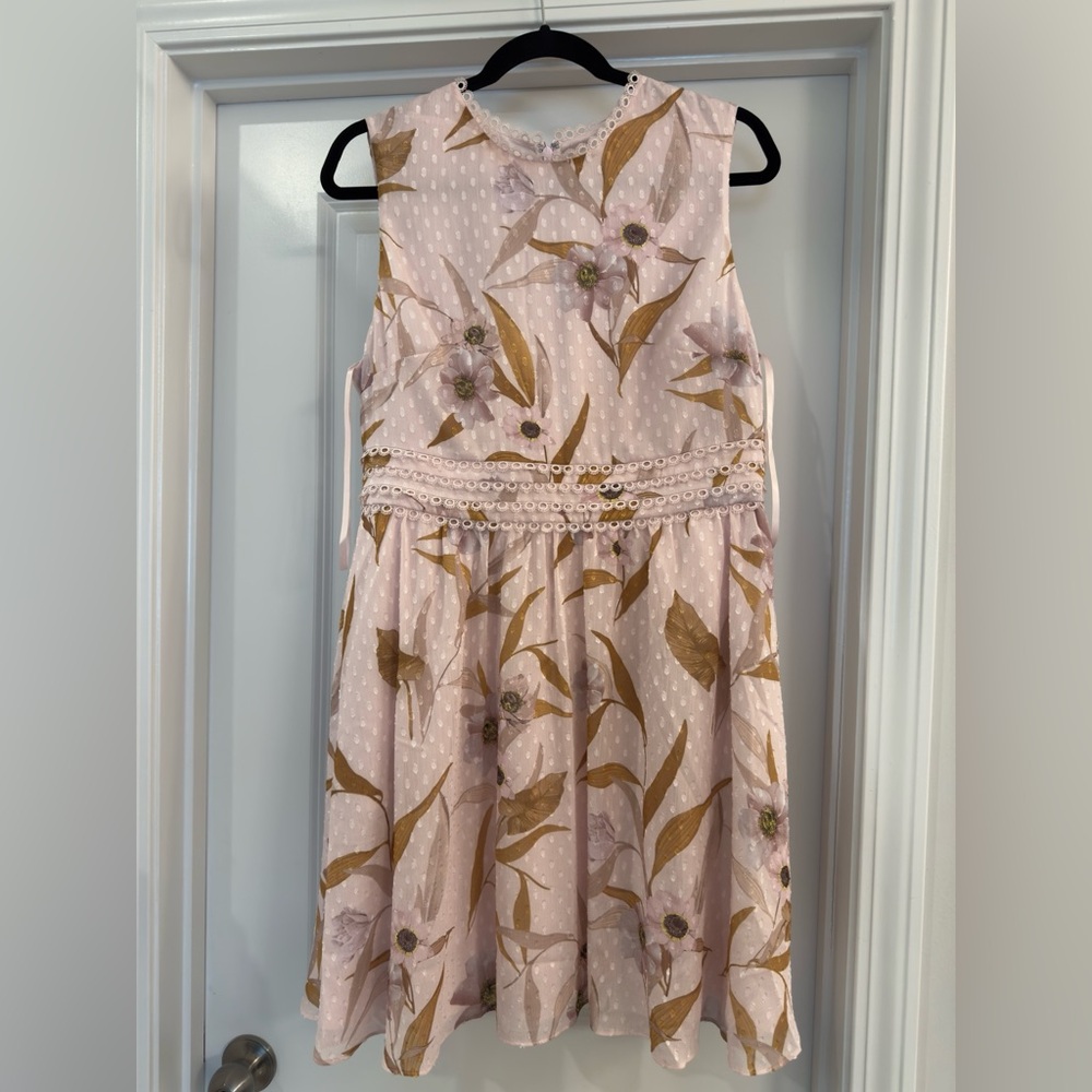 EUC Ted Baker London Floral Dress Sz 4